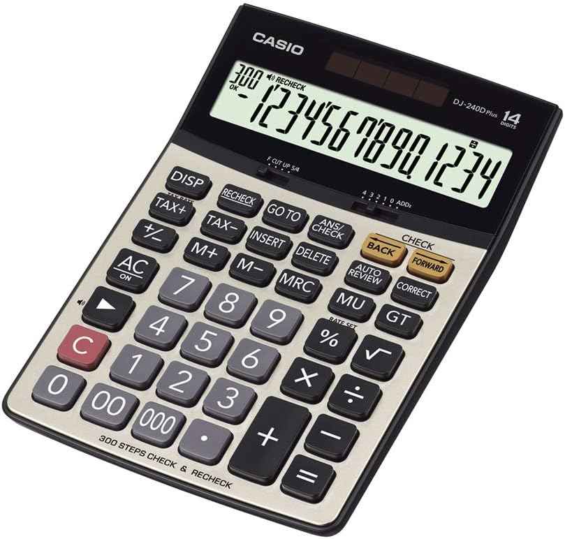 CASIO CALCULATOR DJ-240 D PLUS
