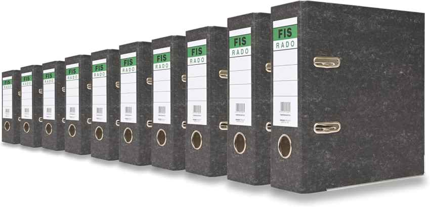 FIS RADO BOX FILE, A5 SIZE (148X210MM), 8CM SPINE, FIXED MECHANISM