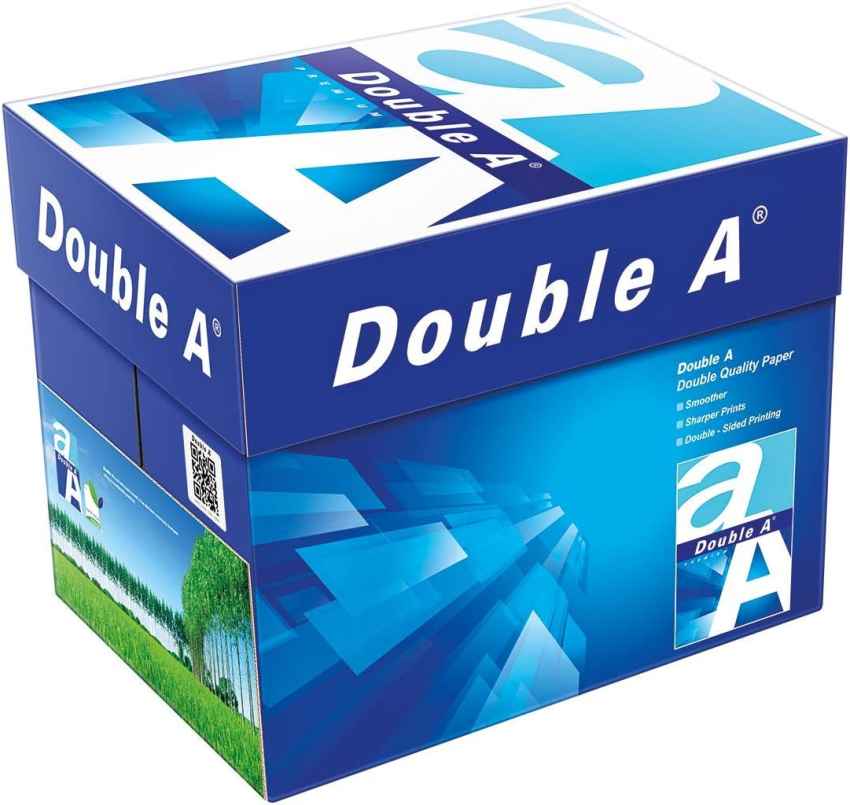 Double A - Printer Copy Paper, Size A4, 80 GSM